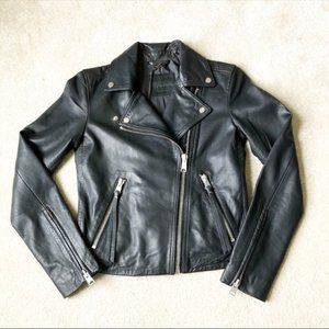 ALLSAINTS Dalby Leather Biker Jacket NWT SZ 2